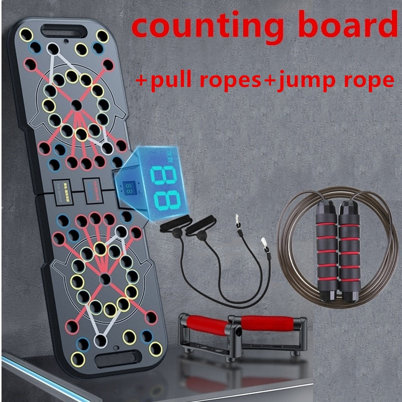 Multifunctional Counting Push Up Board