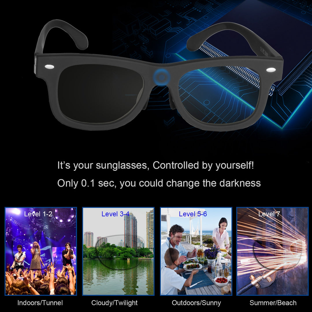 LCD Electronic Polarized Glasses