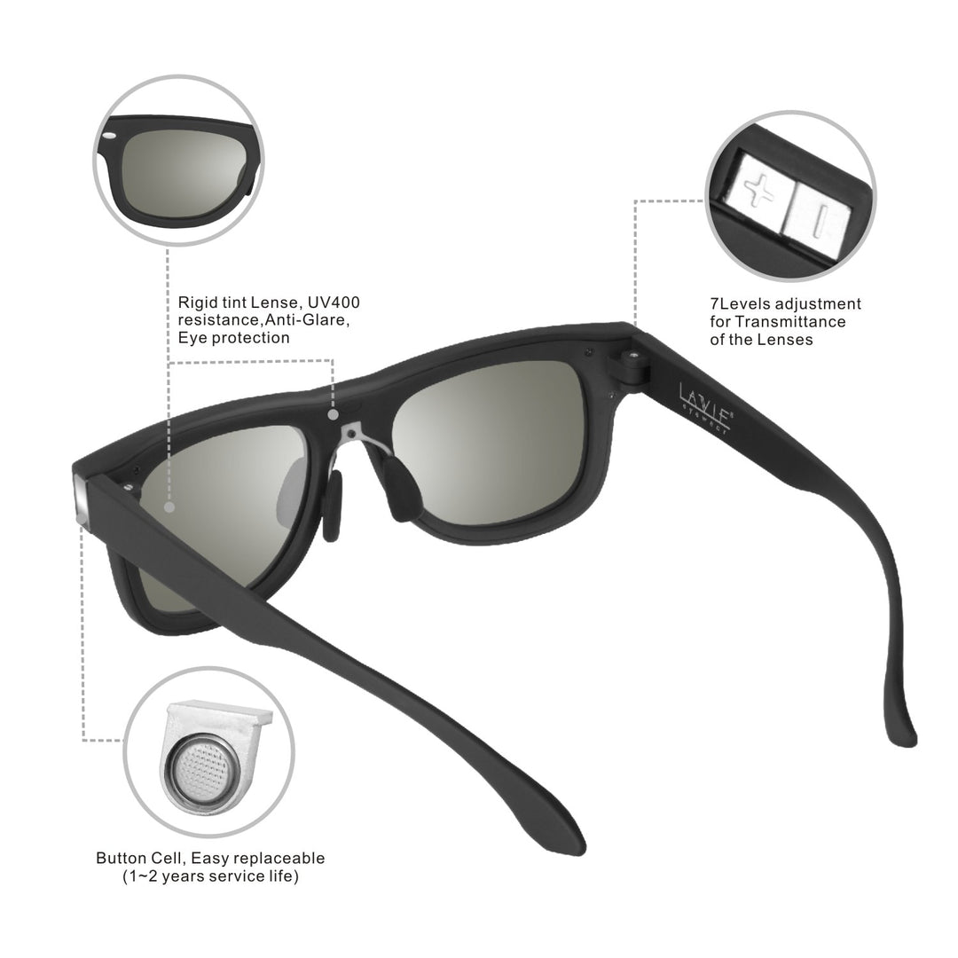 LCD Electronic Polarized Glasses