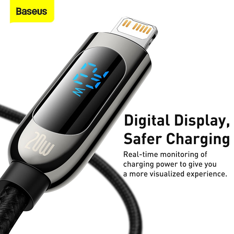 20W PD USB C to Lightening Cable