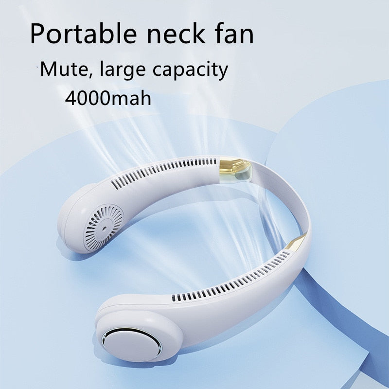 Portable Hanging neck Fan