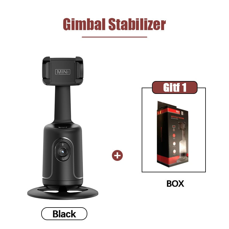 360 Rotation face Tracking Gimbal Stabilizer
