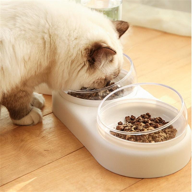 Pets Double Bowl Feeder