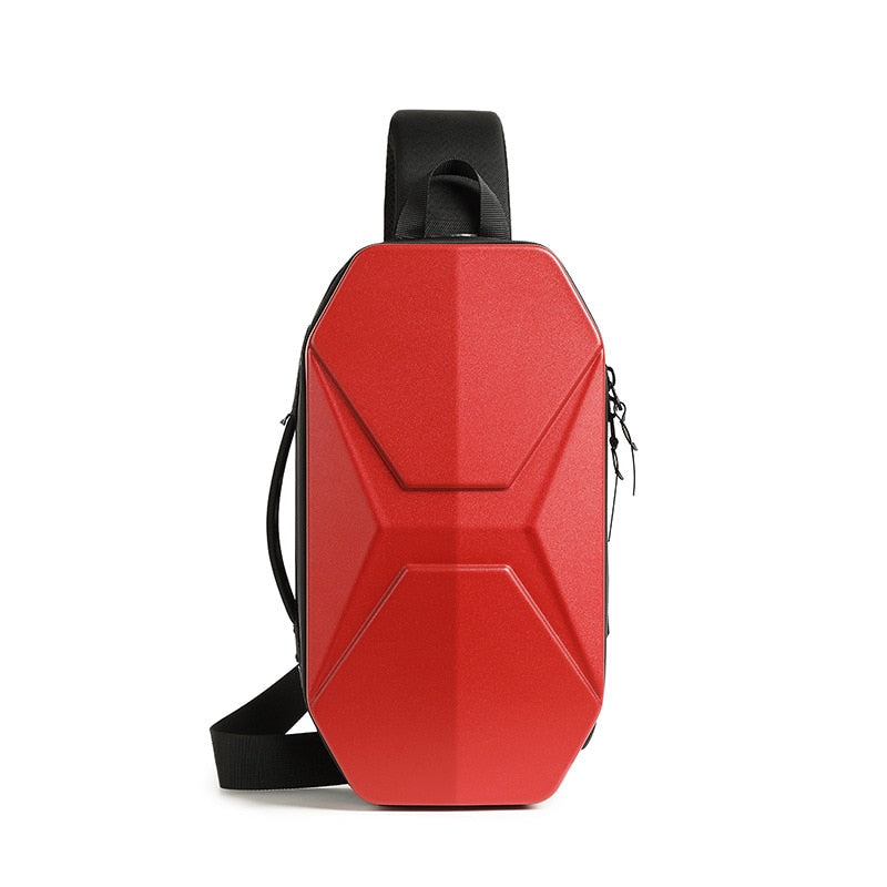 Hard Shell Waterproof USB Charging Trendy Bag