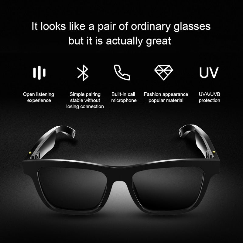Polarized Stylish Sunglasses with Bluetooth Music & Calling Features