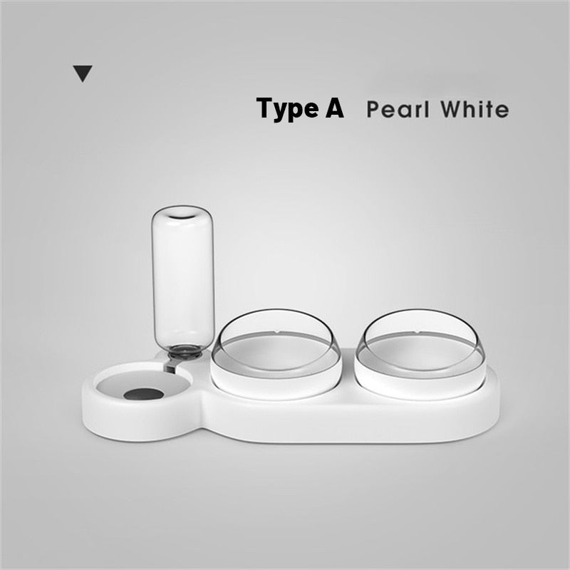 Pets Double Bowl Feeder