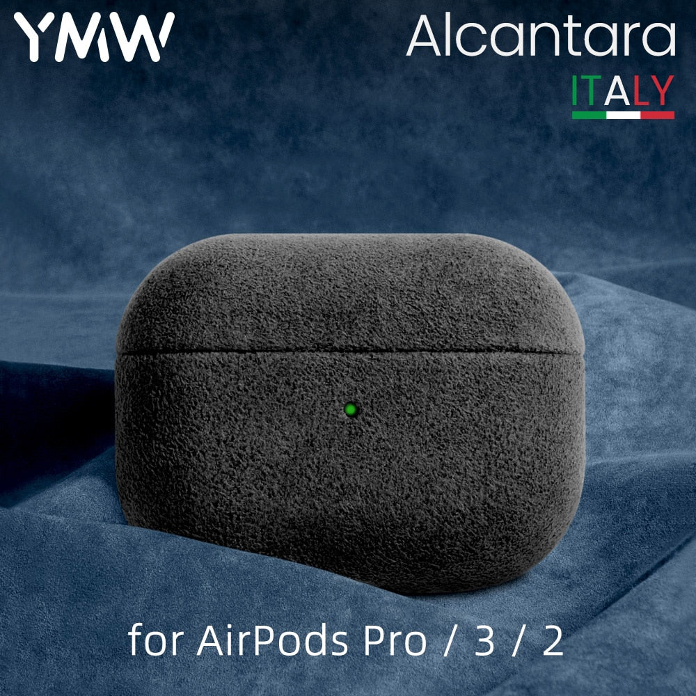 ALCANTARA Case for Air Pods Pro 2 Luxury
