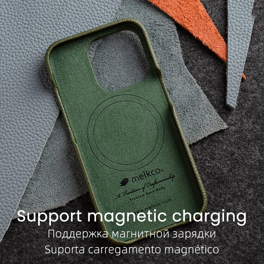Premium Leather Case for iPhone 14 - 14 Pro Max